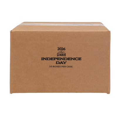 2026 Leaf Metal Independence Day Hobby 10-Box Case