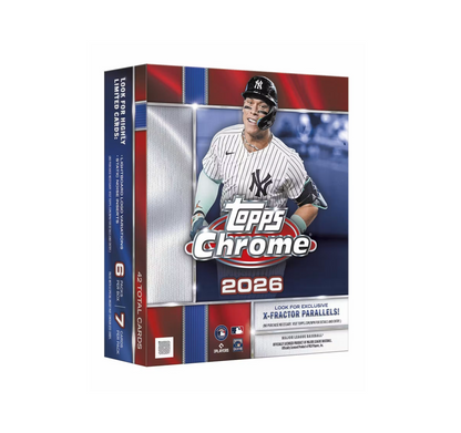 2026 Topps Chrome Baseball Mega 20-Box Case