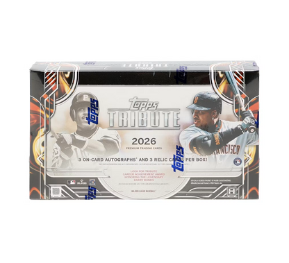 2026 Topps Tribute Baseball Hobby Box