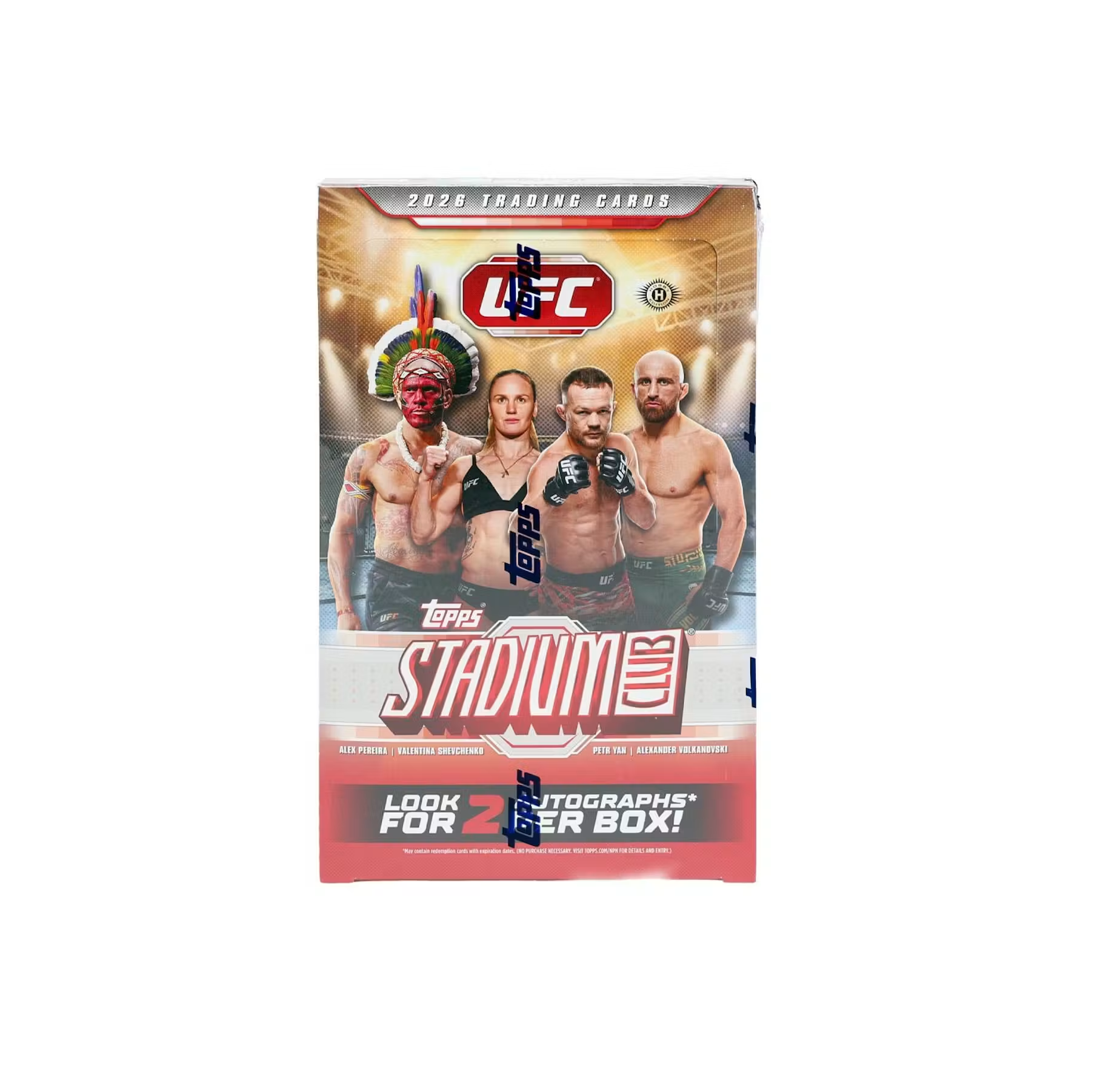 2026 Topps Stadium Club UFC Hobby 12-Box Case