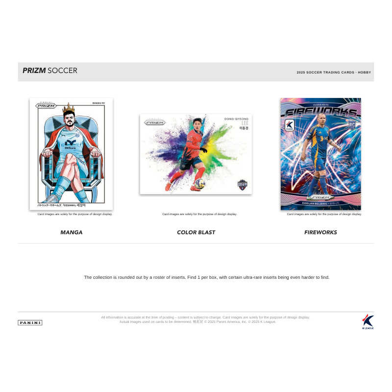 2025 Panini Prizm K League Soccer Hobby 10 Box Case image 3