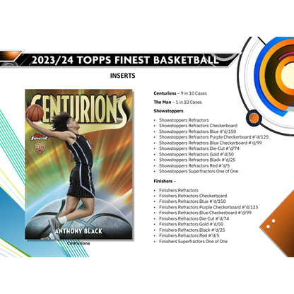 2023/24 Topps Finest Basketball Breaker’s Delight Box image 4