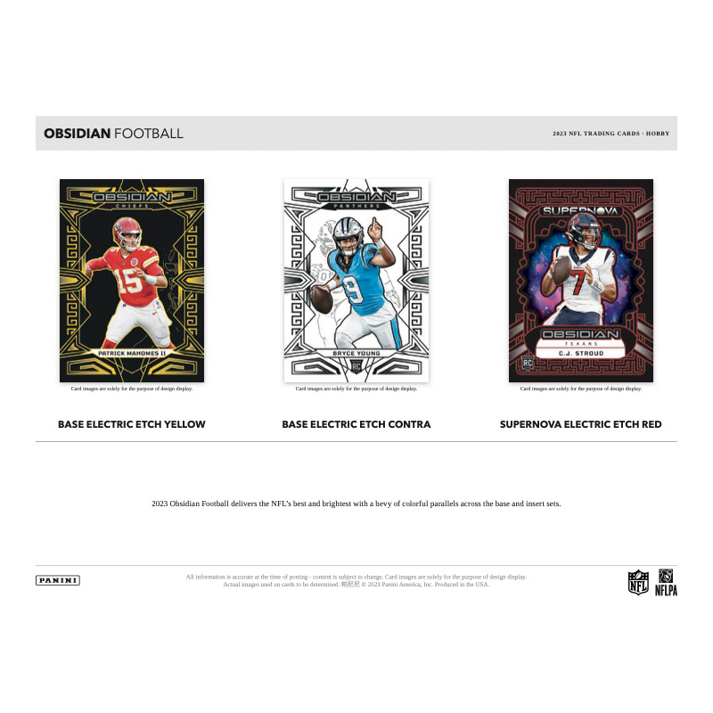 2023 Panini Obsidian Football Hobby Box image 2