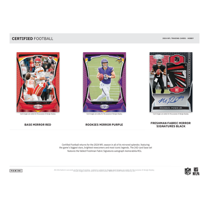 2024 Panini Certified Football Hobby Box image 2