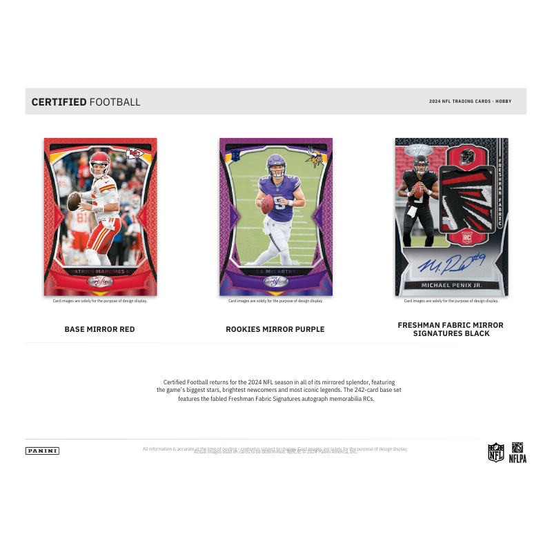2024 Panini Certified Football Hobby Box image 2