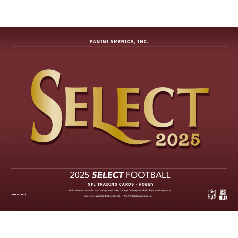 2025 Panini Select Football Hobby 12 Box Case image 1