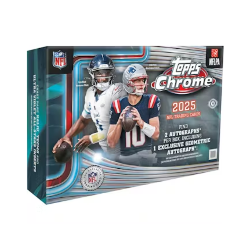 2025 Topps Chrome Football Delight 6 Box Case image 0