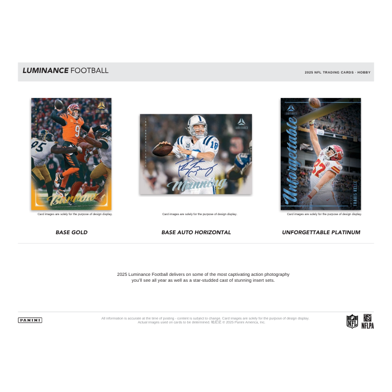2025 Panini Luminance Football Hobby Box image 2