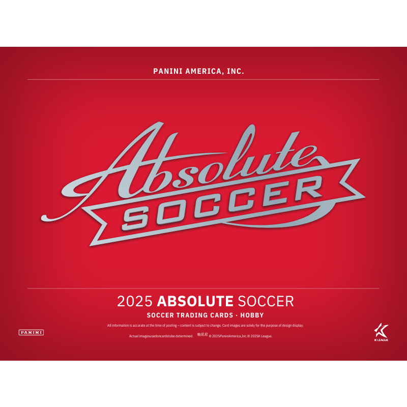 2025 Panini Absolute K League Soccer Hobby 12 Box Case image 1