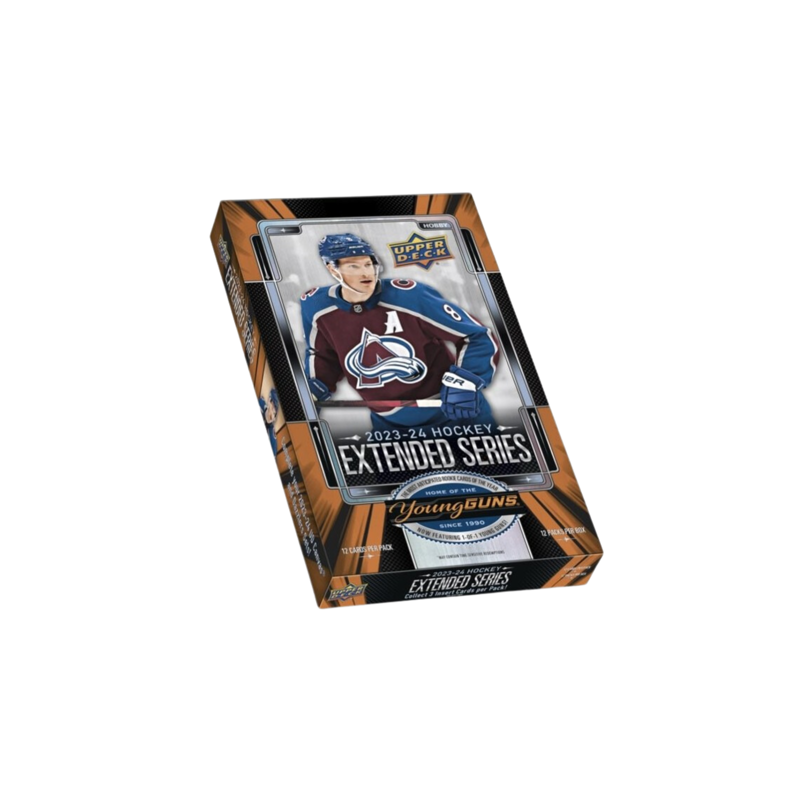2023-24 Upper Deck Extended Series Hockey Hobby 12 Box Case image 0