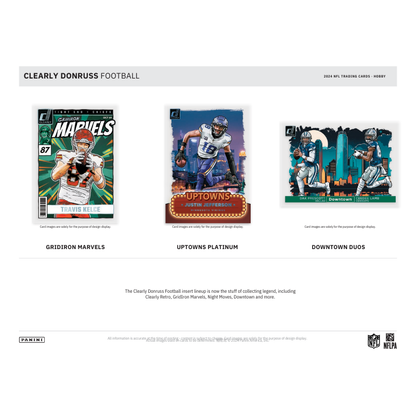 2024 Panini Clearly Donruss Football Hobby Box image 4