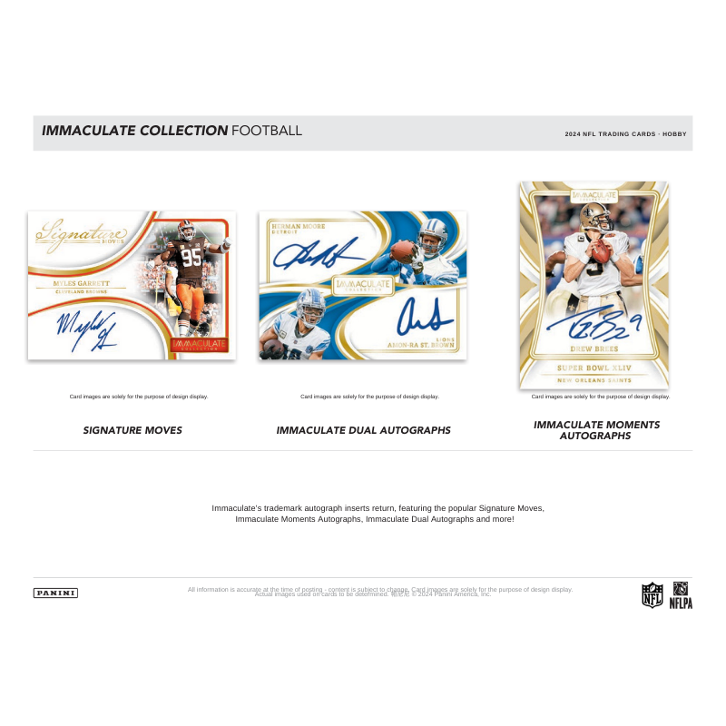 2024 Panini Immaculate Football Hobby Box image 2