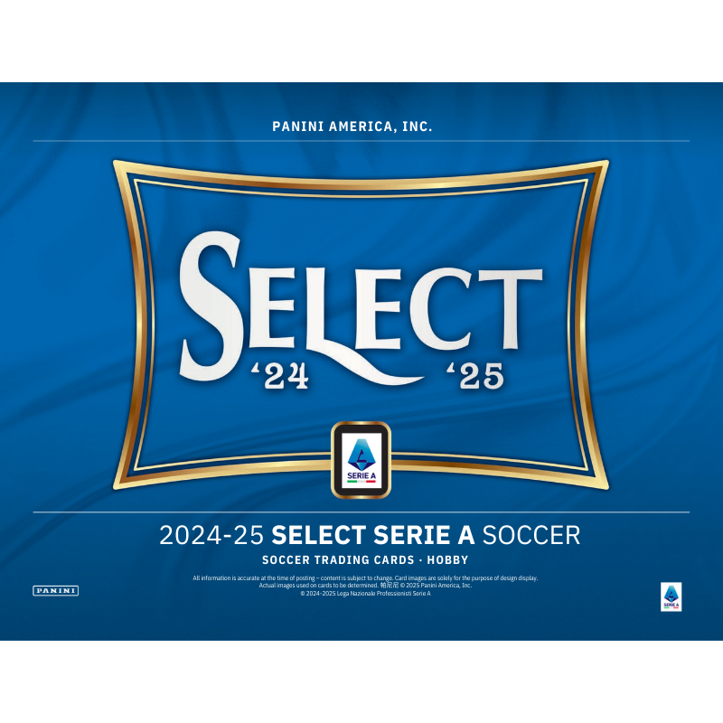 2024/25 Panini Select Serie A Soccer Hobby 12 Box Case image 1