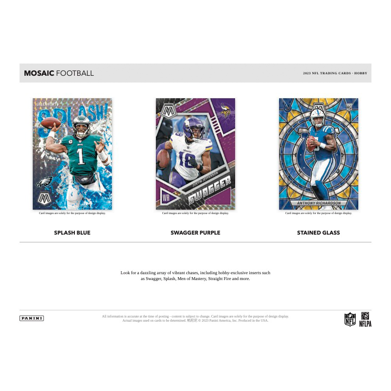 2023 Panini Mosaic Football Hobby Box image 2