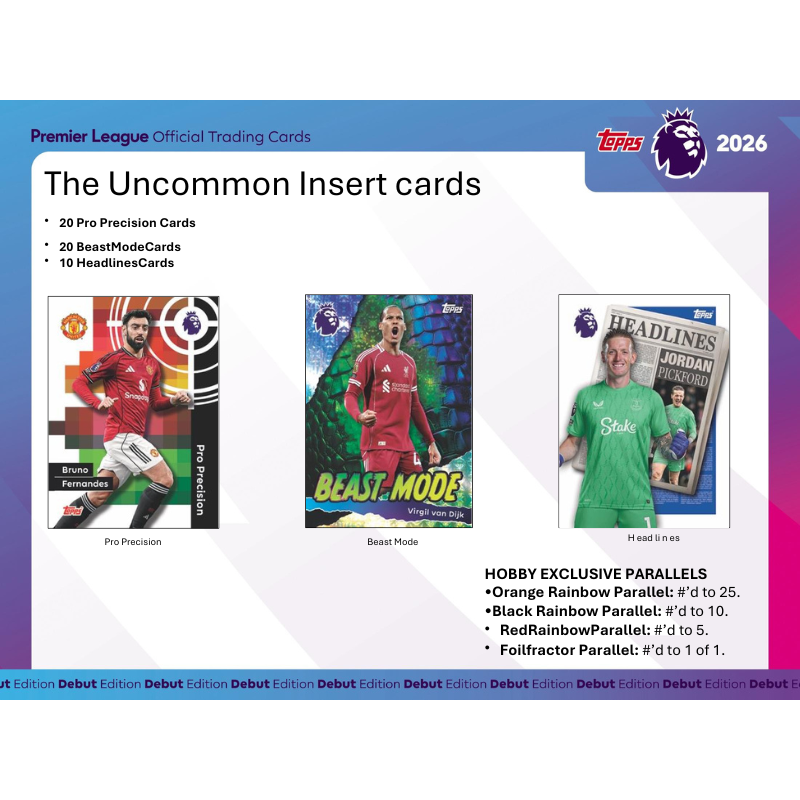 2025/26 Topps Premier League EPL Soccer Hobby Box image 2