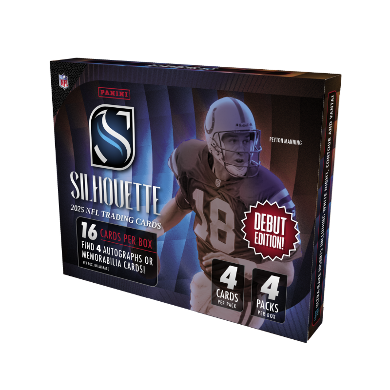 2025 Panini Silhouette Football Hobby 10 Box Case image 0