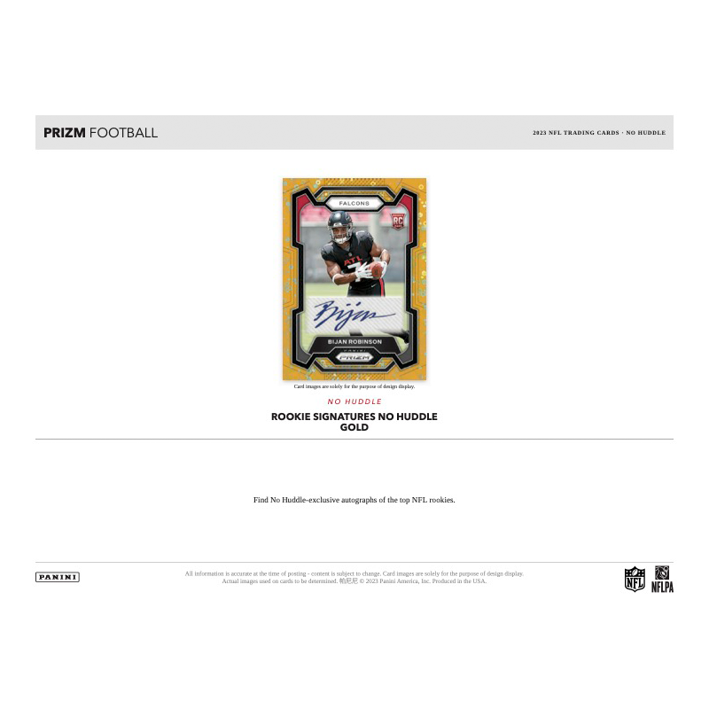 2023 Panini Prizm Football No Huddle Box image 3