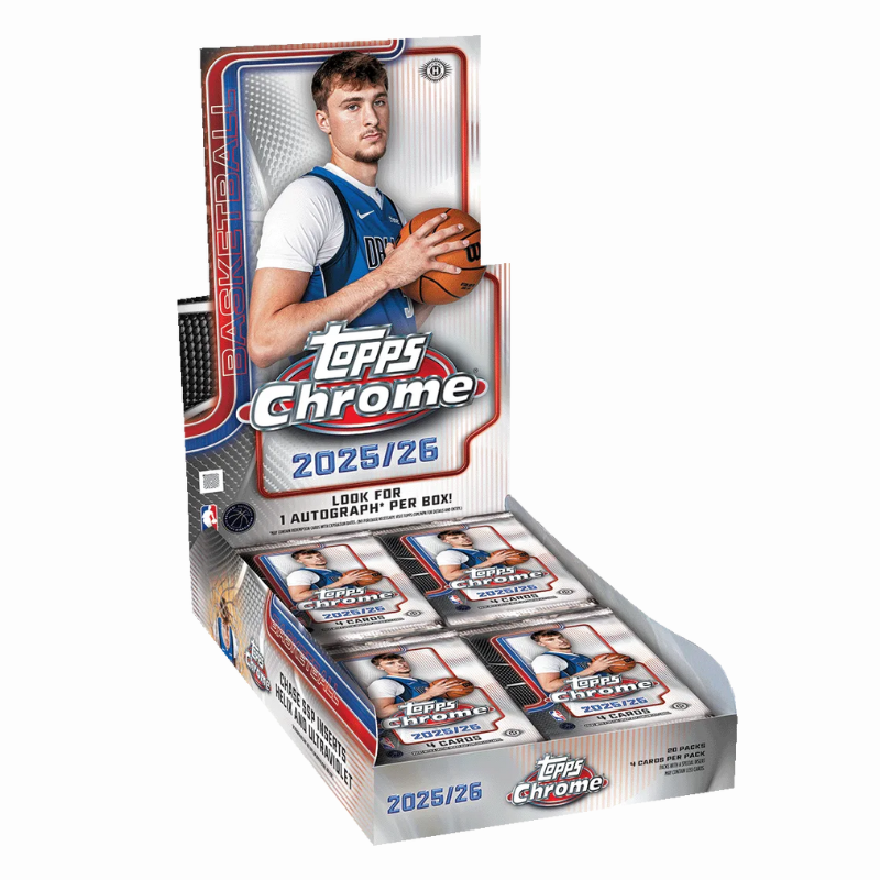 2025/26 Topps Chrome Basketball Hobby Box image 0