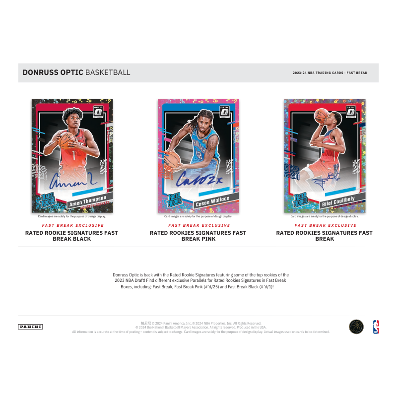 2023/24 Panini Donruss Optic Basketball Fast Break Box image 2