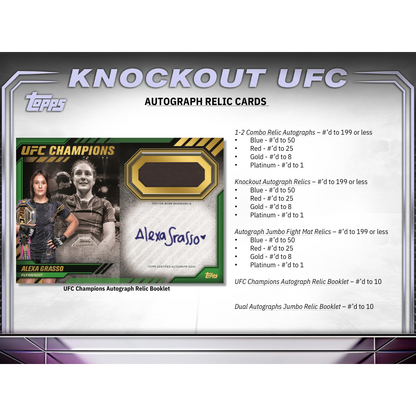 2024 Topps UFC Knockout Hobby Box image 6