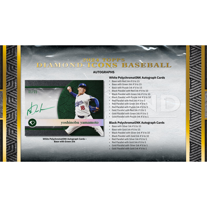 2024 Topps Diamond Icons Baseball Hobby 2 Box Case image 3