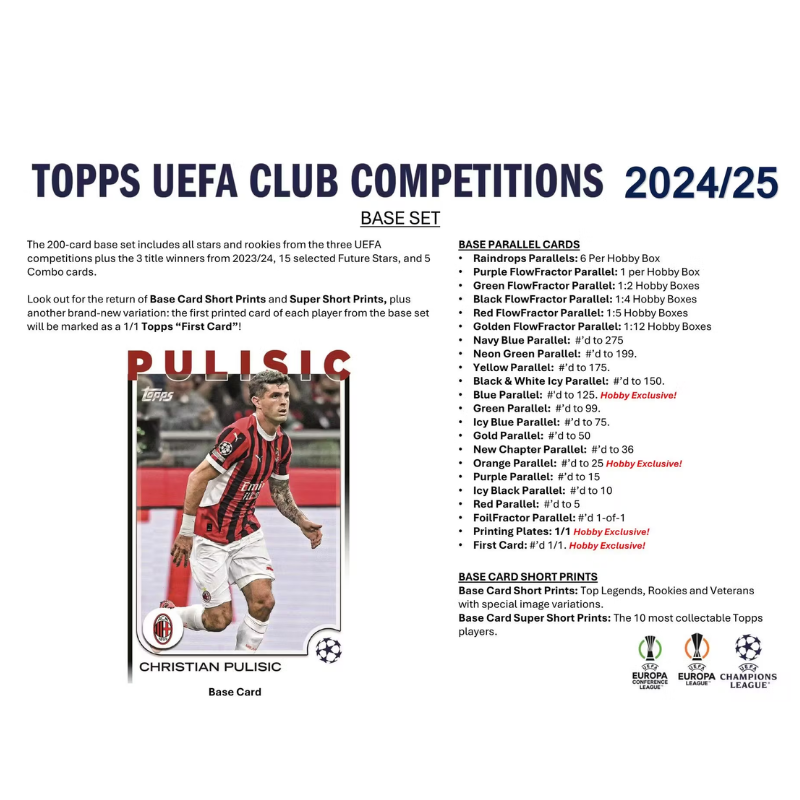 2024/25 Topps UEFA Club Competitions Soccer Hobby 12-Box Case image 2