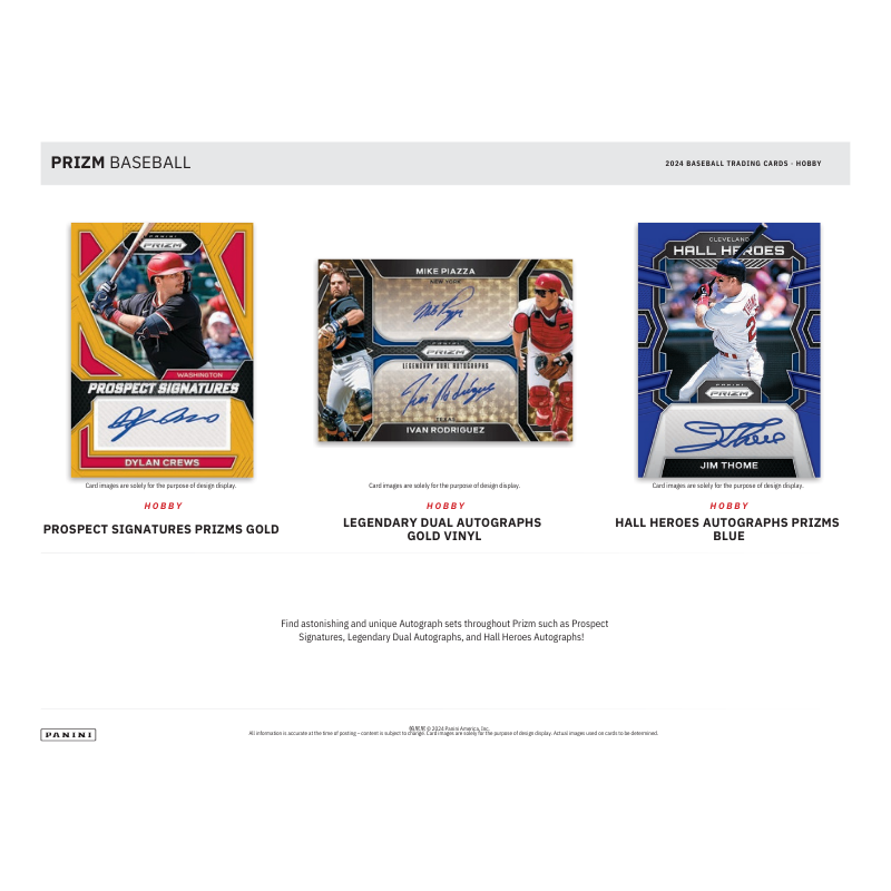 2024 Panini Prizm Baseball Hobby Box image 3