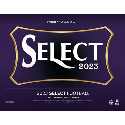 2023 Panini Select Football Hobby 12 Box Case image 1