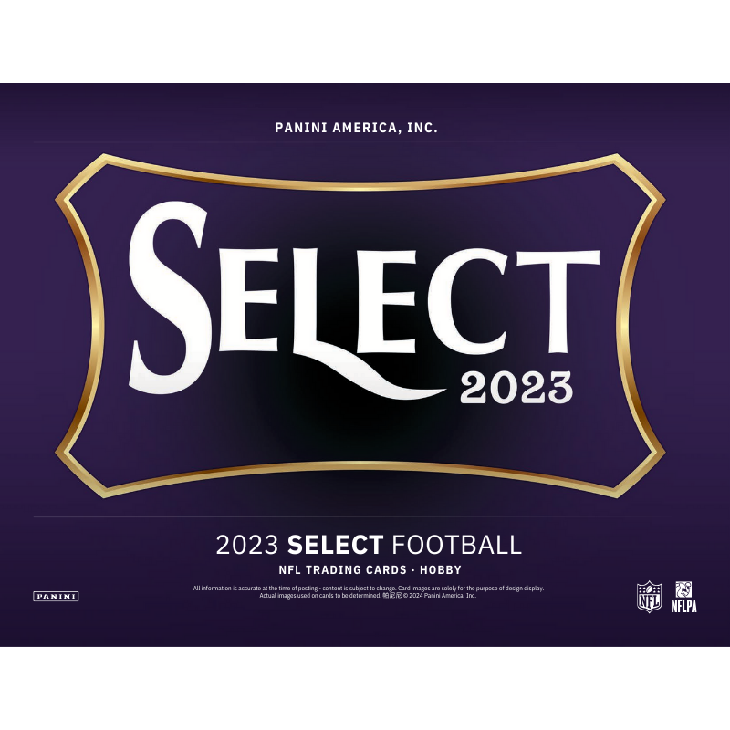 2023 Panini Select Football Hobby 12 Box Case image 1