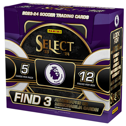 2023/24 Panini Select EPL Soccer Hobby Box image 0