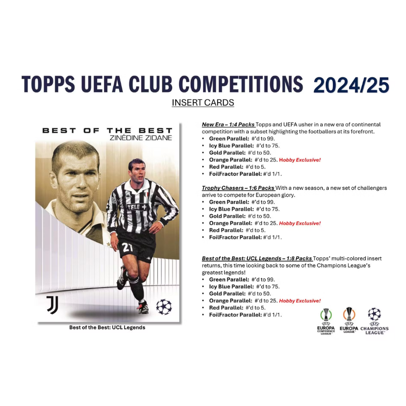 2024/25 Topps UEFA Club Competitions Soccer Hobby 12-Box Case image 3