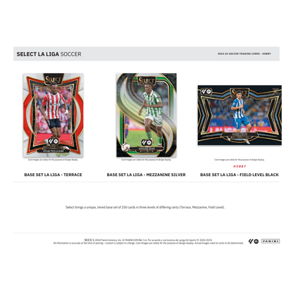 2024/25 Panini Select La Liga Soccer Hobby Box image 2