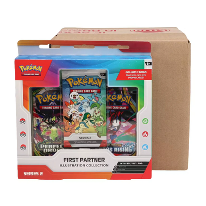 Pokemon First Partner Illustration Collection Series 2 6-Box Case