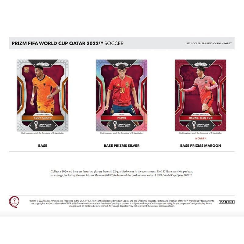 2022 Panini Prizm World Cup Soccer Hobby Box image 2