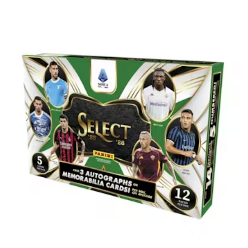 2025/26 Panini Select Serie A Soccer Hobby Box image 0