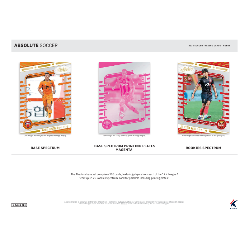 2025 Panini Absolute K League Soccer Hobby 12 Box Case image 2