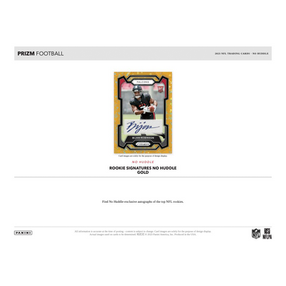 2023 Panini Prizm Football No Huddle 20 Box Case image 3