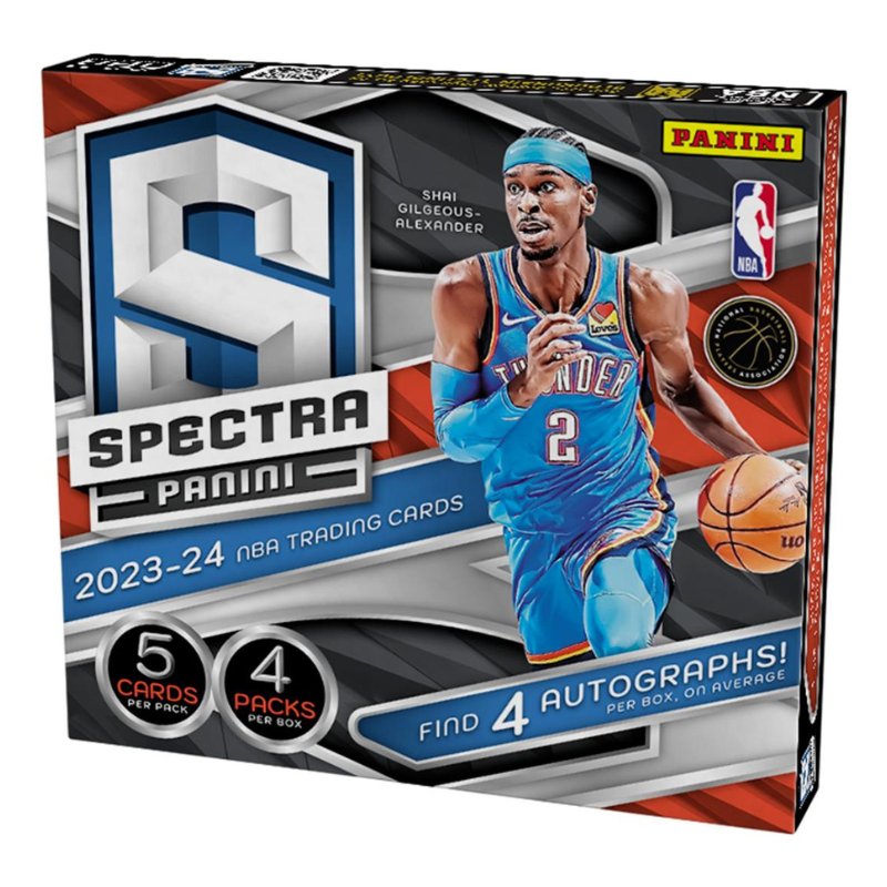 2023/24 Panini Spectra Basketball Hobby 8 Box Case image 0