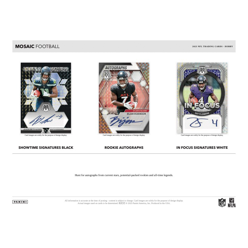 2023 Panini Mosaic Football Hobby Box image 3