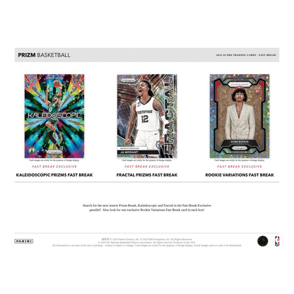 2023/24 Panini Prizm Fast Break Basketball 20 Box Case image 4