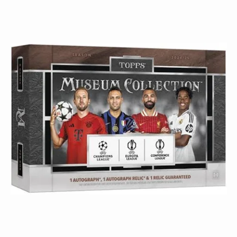 2024/25 Topps UEFA Club Competitions Museum Collection Soccer Hobby Box image 0