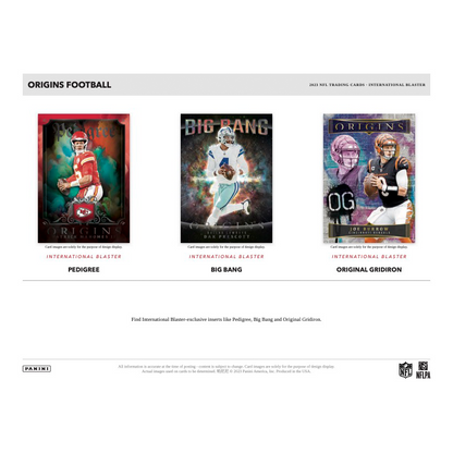2023 Panini Origins Football Hobby 16 Box Case image 3