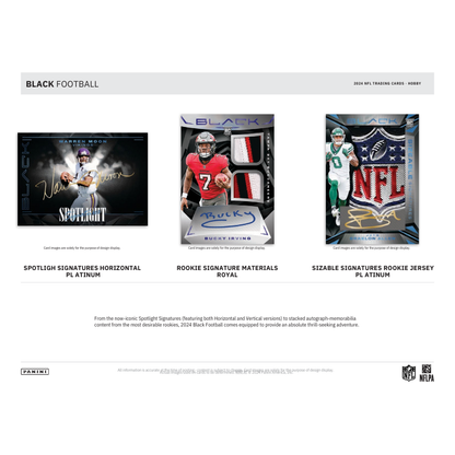 2024 Panini Black Football Hobby Box image 4