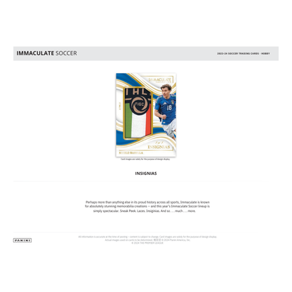2024 Panini Immaculate Soccer Hobby 6 Box Case image 4