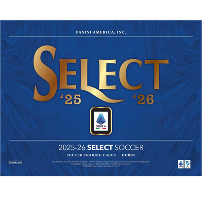 2025/26 Panini Select Serie A Soccer Hobby 12 Box Case image 1