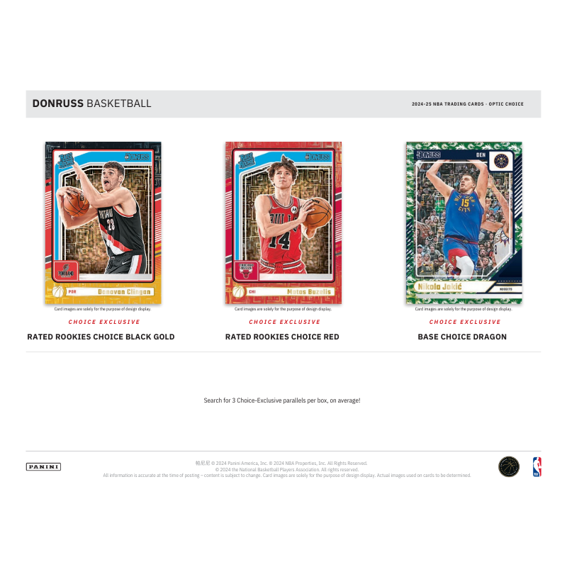 2024/25 Panini Donruss Basketball Choice Box image 3