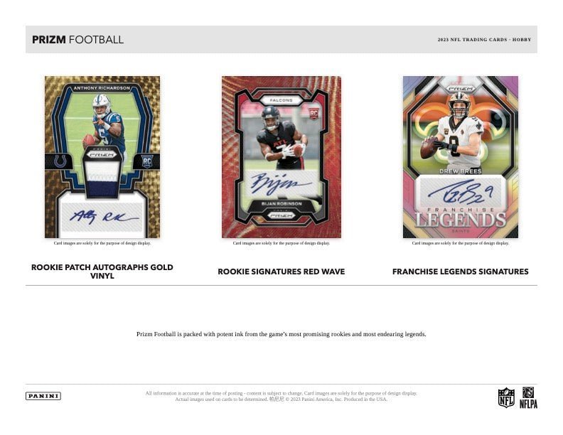2023 Panini Prizm Football Hobby Box image 2