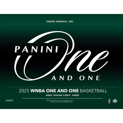 2025 Panini One and One WNBA Basketball Hobby Box image 1