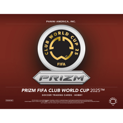 2025 Panini Prizm FIFA Club World Cup Soccer Hobby Box image 1
