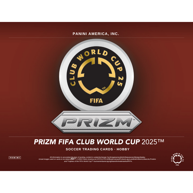 2025 Panini Prizm FIFA Club World Cup Soccer Hobby Box image 1